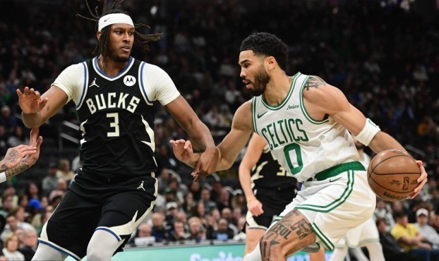 塔图姆23+11+9布朗26分 凯尔特人6人上双击败雄鹿