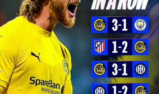 博德闪耀欧冠从6场不胜到豪取5连胜 队内身价最高仅800万欧