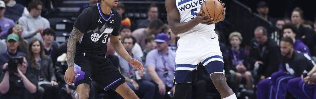 爱德华兹38+8乔治43分 森林狼不敌爵士