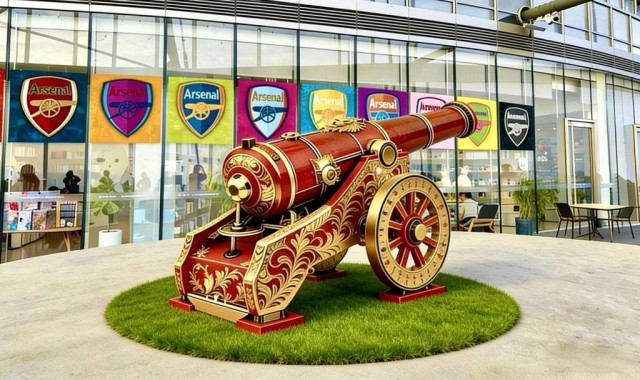 枪迷集合，枪魂入画，阿森纳艺术首展落地上海