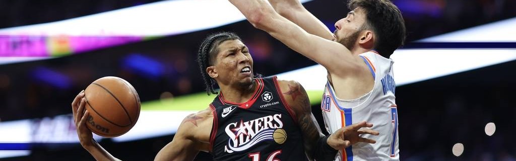 亚历山大22+5+5埃奇库姆35分 雷霆力克76人迎12连胜