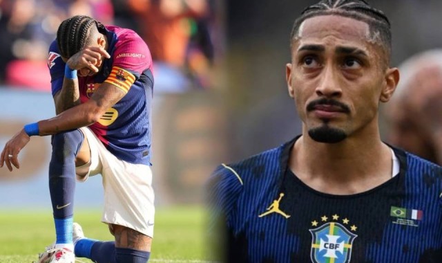 巴萨遭重创！拉菲尼亚伤缺至少5周，双线争冠前景蒙阴！