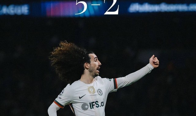 欧冠巴黎5比2切尔西，蓝军两度扳平韧性足，门将出错葬送好局